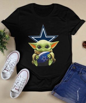 Baby Yoda Hug Dallas Cowboys new Shirt 1