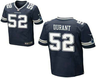 Dallas Cowboys 52 Justin Durant Navy Blue Team Color NFL Nike Elite Jersey 1 1