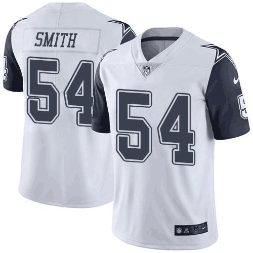 Dallas Cowboys 54 Jaylon Smith White Stitched NFL Jersey 1 1