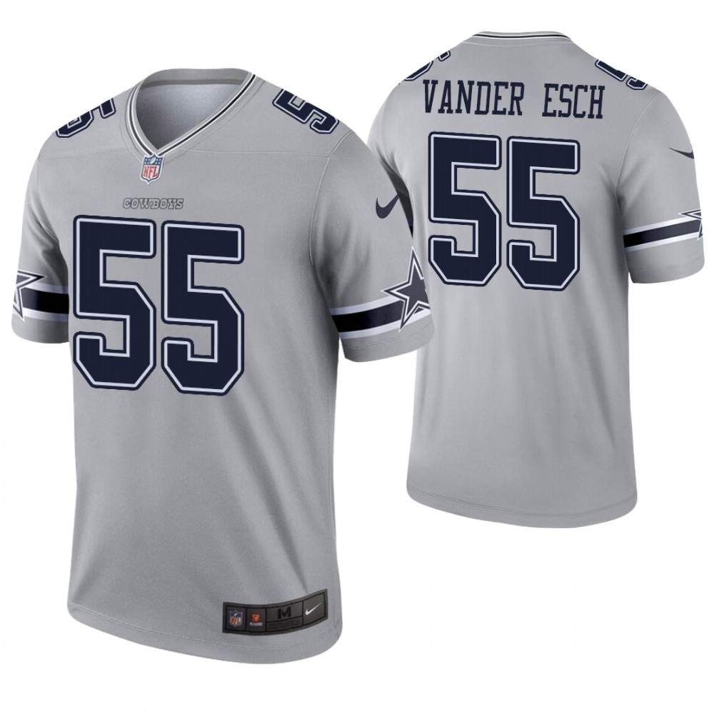Leighton Vander Esch #55 Dallas Cowboys Gary Inverted Legend NFL Limited Jerseys