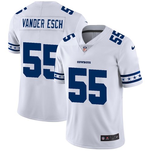 Leighton Vander Esch #55 Dallas Cowboys Nike White NFL Limited Jerseys