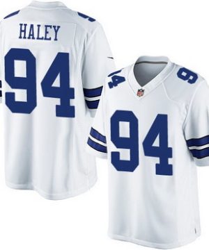 Dallas Cowboys 94 Charles Haley White Retired Player NFL Nike Game Jersey 1 1