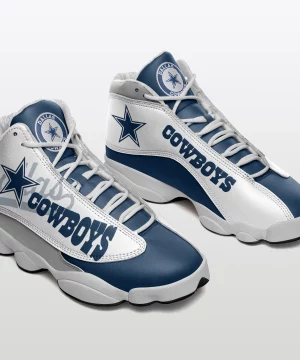 Dallas Cowboys Air Jd13 Sneakers 366 1