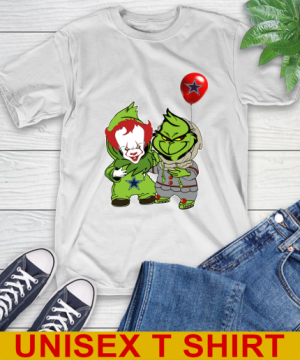 Dallas Cowboys Baby Pennywise Grinch Christmas NFL Football T Shirt 1