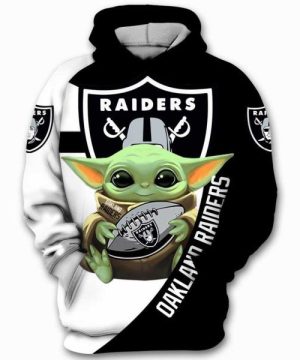 Las Vegas Raiders With Baby Yoda Star Wars Super Bowl 1