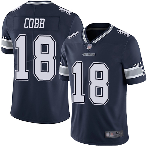 Randall Cobb Dallas Cowboys #18 Navy NFL Limited Jerseys
