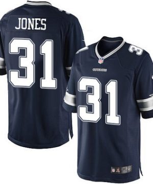 Mens Dallas Cowboys 31 Byron Jones Navy Blue Team Color NFL Nike Game Jersey 1 1