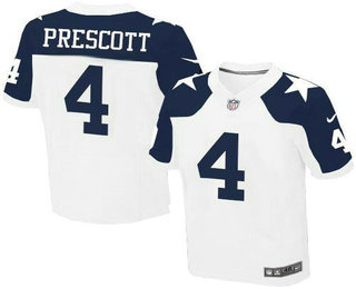 Dak Prescott Dallas Cowboys White NFL Jersey
