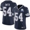 Mens Dallas Cowboys 54 Jaylon Smith Navy With Est 1960 Patch Limited Stitched NFL Jersey 1 1