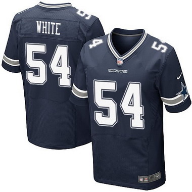 Mens Dallas Cowboys 54 Randy White Navy Blue Retired Player NFL Nike Elite Jersey 1 1