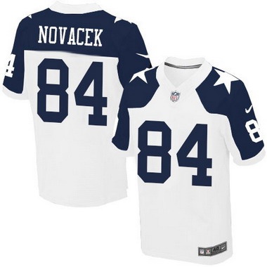 Jay Novacek White Thanksgiving Retired Player Jersey, Men's Dallas Cowboys 84 NFL Limited Jersey