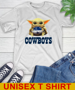 NFL Football Dallas Cowboys Baby Yoda Star Wars Shirt T Shirt 1