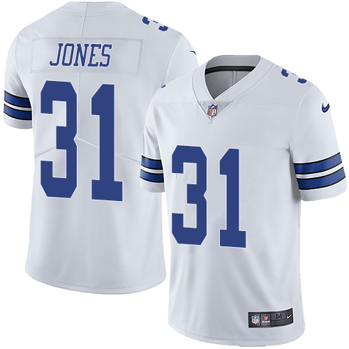 Nike Dallas Cowboys 31 Byron Jones White Mens Stitched NFL Vapor Untouchable Limited Jersey 1 1