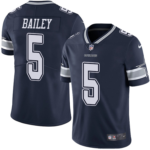 Dan Bailey Navy Blue Team Color Jersey, Dallas Cowboys 5 NFL Limited Jersey