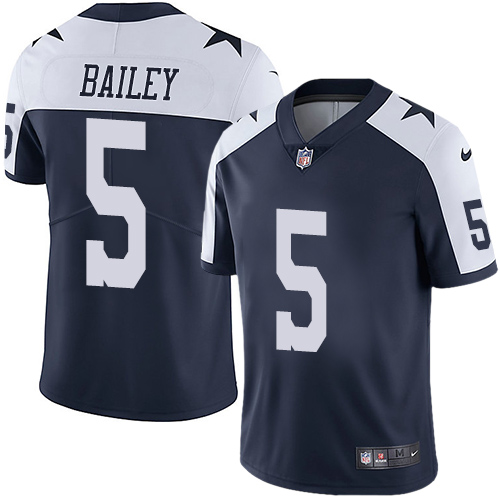 Dan Bailey Navy Blue Thanksgiving Stitched Jersey, Dallas Cowboys 5 NFL Limited Jersey