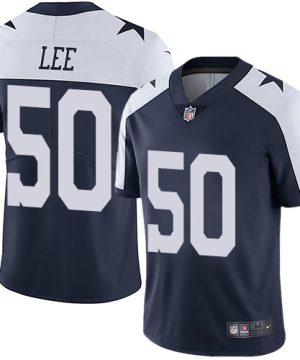 Nike Dallas Cowboys 50 Sean Lee Navy Blue Thanksgiving Mens Stitched NFL Vapor Untouchable Limited Throwback Jersey 1 1