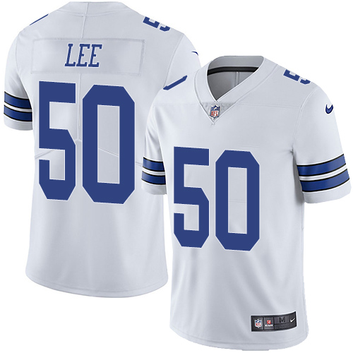 Sean Lee Dallas Cowboys #50 White NFL Limited Jerseys