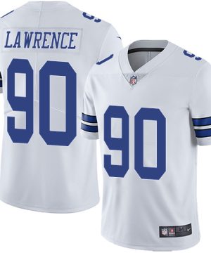 Nike Dallas Cowboys 90 Demarcus Lawrence White Mens Stitched NFL Vapor Untouchable Limited Jersey 1 1