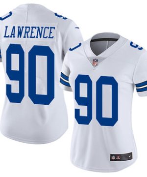 Nike Dallas Cowboys 90 Demarcus Lawrence White Vapor Untouchable Limited Player NFL Jersey 1 1